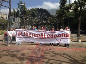 Trabajadores de la alcaldía Metropolitana exigen libertad de Antonio Ledezma