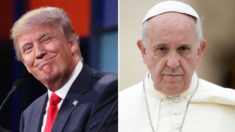 Las críticas del papa Francisco, una paradójica bendición para Donald Trump
