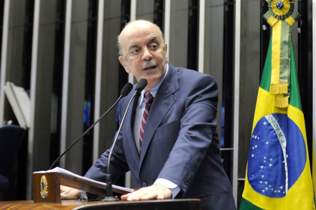 Senador brasileño José Serra