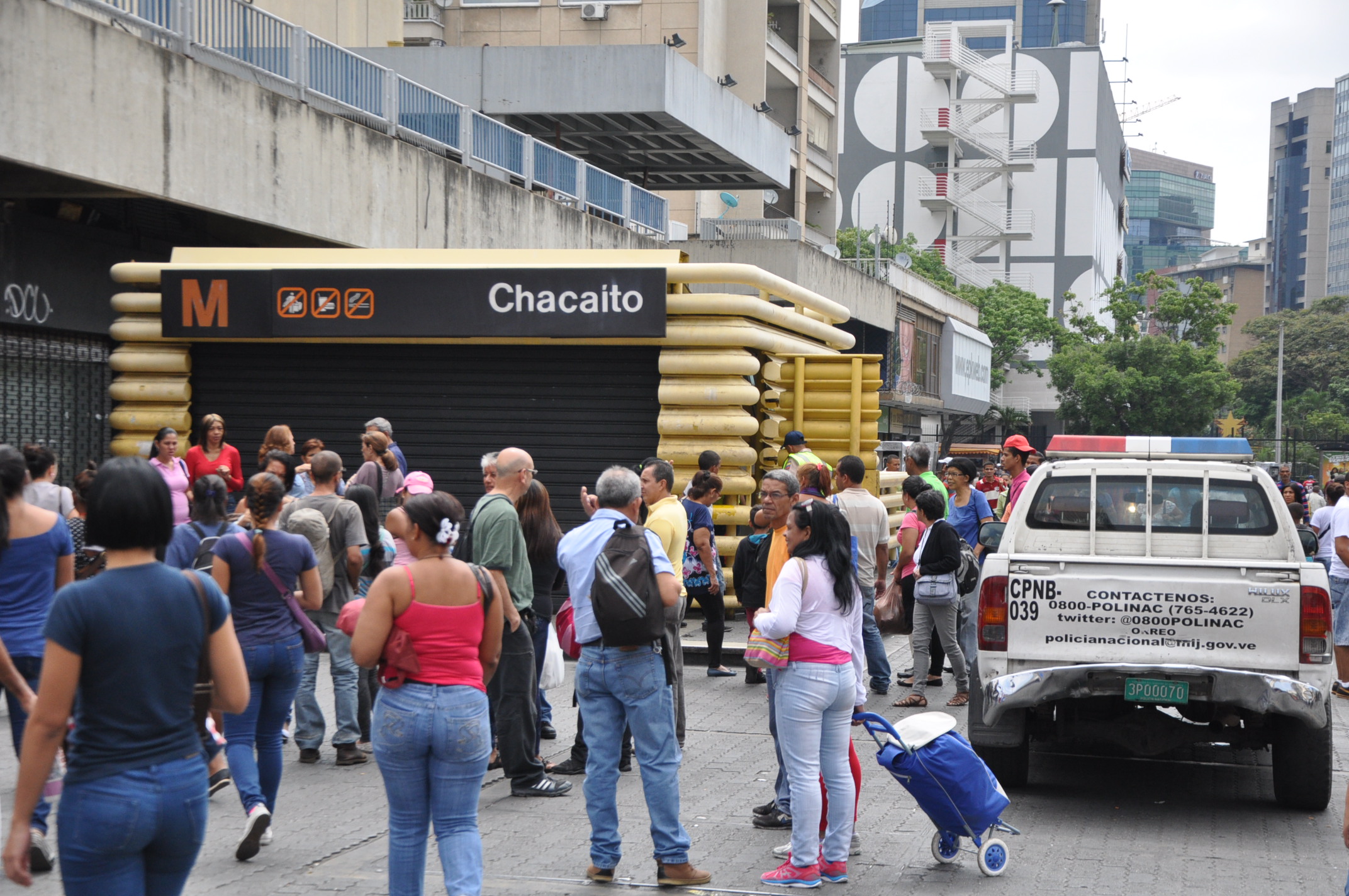 Metro de Caracas cierra varias estaciones este #1S