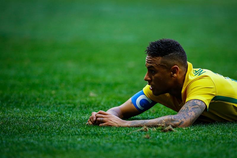 La Brasil de Neymar decepcionó ante Sudáfrica en su debut olímpico