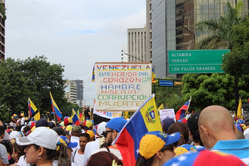 Así será la protesta en Caracas este #7S