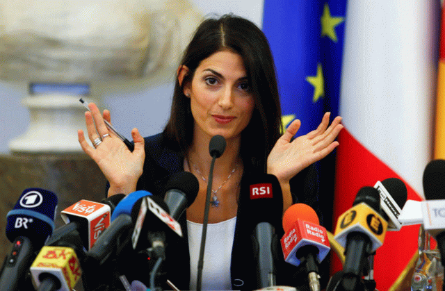 Virginia Raggi alcaldesa de Roma / Reuters