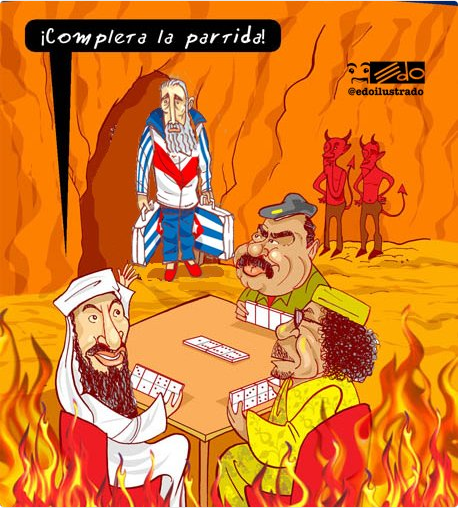 EDO se inspiró con la muerte de Fidel Castro (Caricaturas)