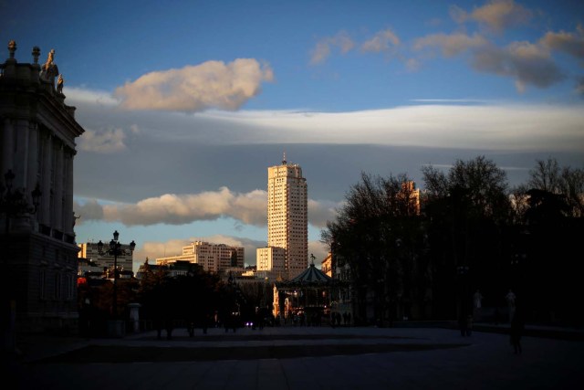 A general view shows the Torre de Madrid (Madrid Tower) in Madrid, Spain January 16, 2017. REUTERS/Juan Medina