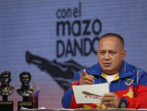 Cabello dice que candidatos a regionales deben tener carta de buena conducta emitida por la constituyente