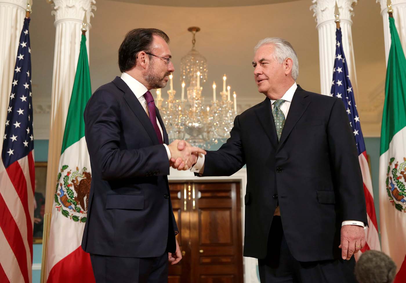 Tillerson y Videgaray abordaron esfuerzos de la OEA para resolver problemas políticos de Venezuela