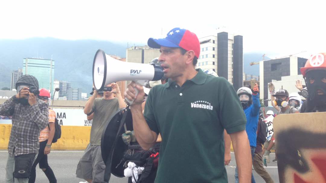 Capriles rechazó que Psuv pretenda preparar a su militancia para la “guerra”