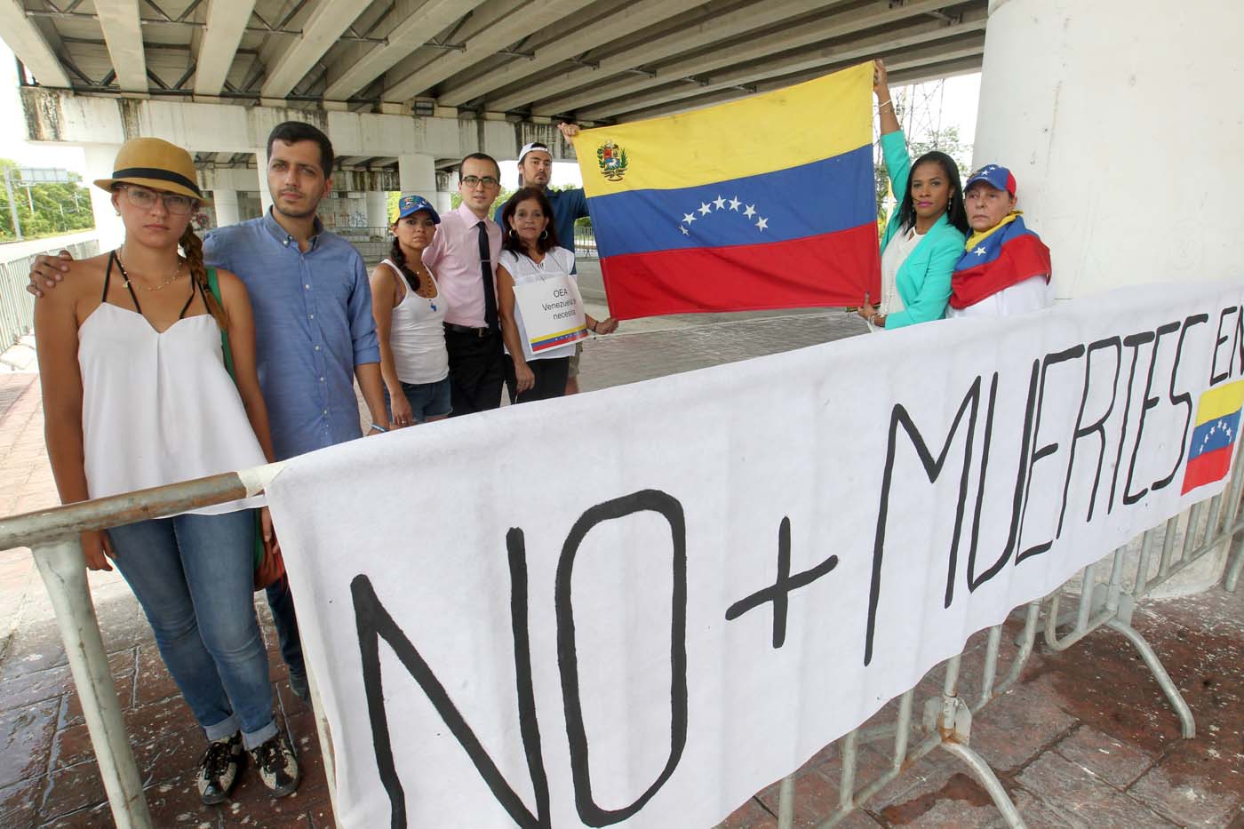 Venezolanos en México piden a la OEA poner fin a la crisis humanitaria