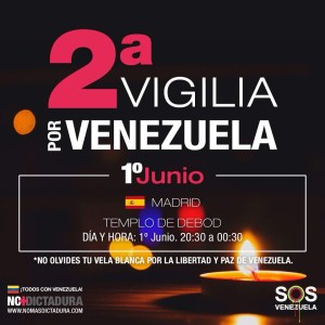 Organización no gubernamental convocan a una Vigila Mundial por los caídos y DDHH en Venezuela