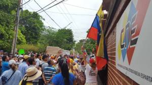 Marcha contra la Constituyente llega al CNE-Nueva Esparta #7Jun (Fotos)