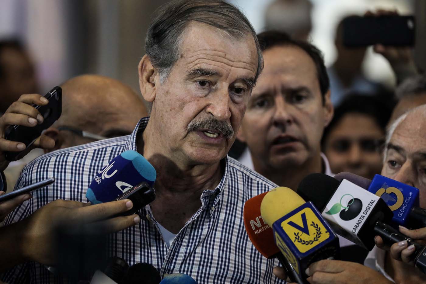 Vicente Fox asegura que Maduro teme una sublevación militar
