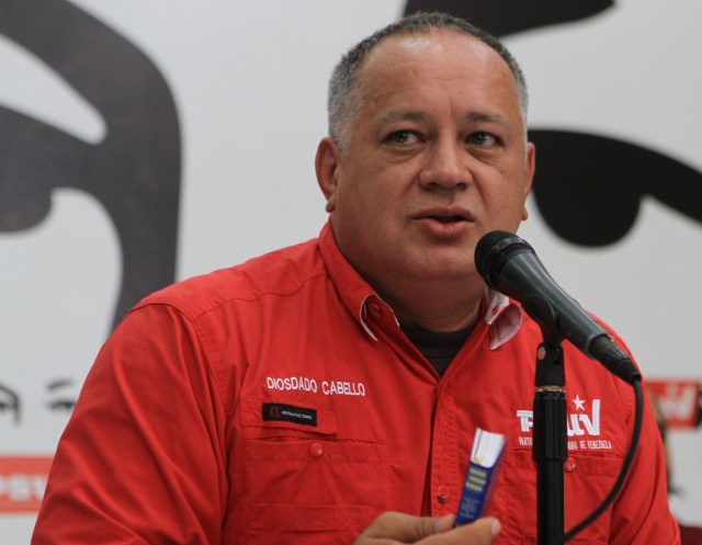 El constituyente Diosdado Cabello (Foto Archivo)