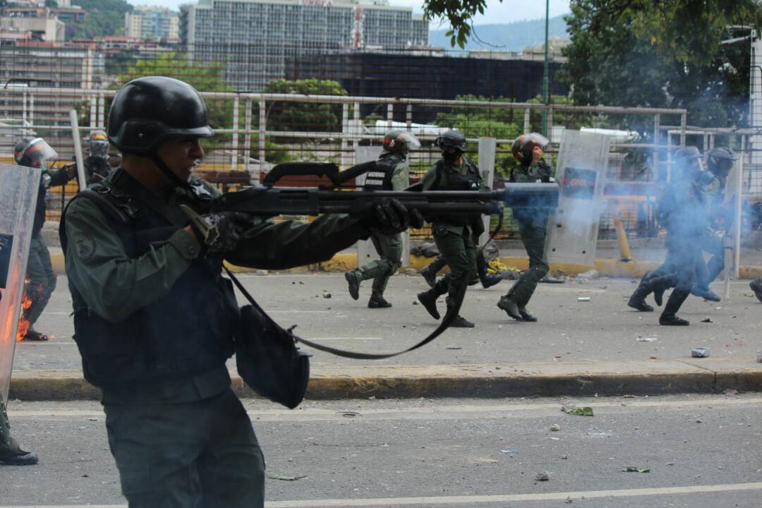 La represión en Venezuela llega a la portada del NYT (Foto)