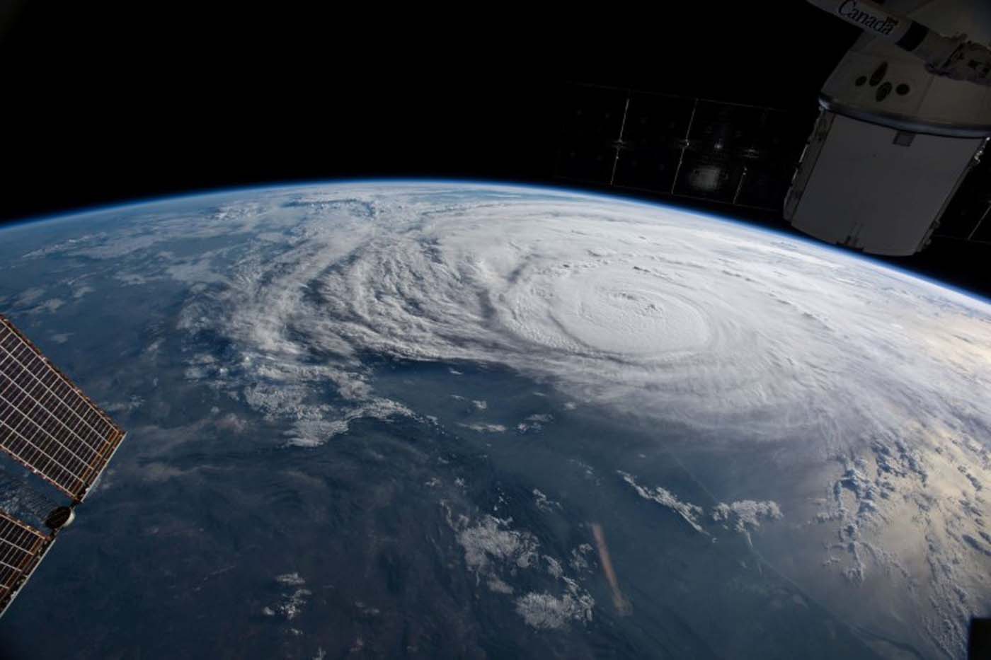 El huracán Harvey visto desde el espacio (FOTO)