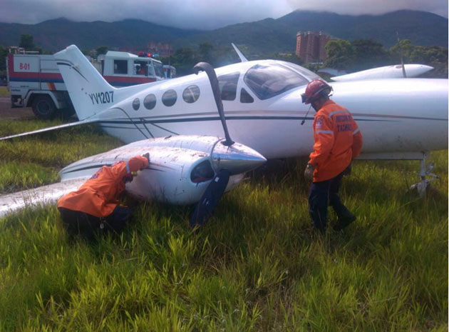 Avioneta aterrizó de emergencia en Barinas, no hay reporte de víctimas