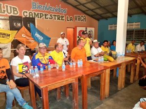 Francisco Sucre ratificó compromiso de cambio en los municipios del sur de Bolívar
