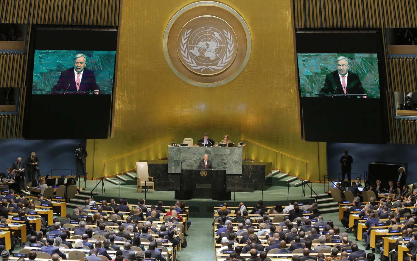 Nuestro mundo está en problemas, dice Guterres al abrir Asamblea de la ONU