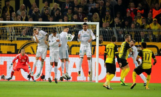 El Real Madrid derrotó al Borussia Dortmund con marcador de 3-1. REUTERS/Wolfgang Rattay     TPX IMAGES OF THE DAY
