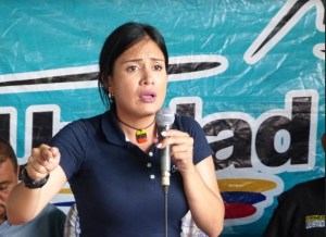 Laidy Gómez denuncia situación irregular con la policía del Táchira