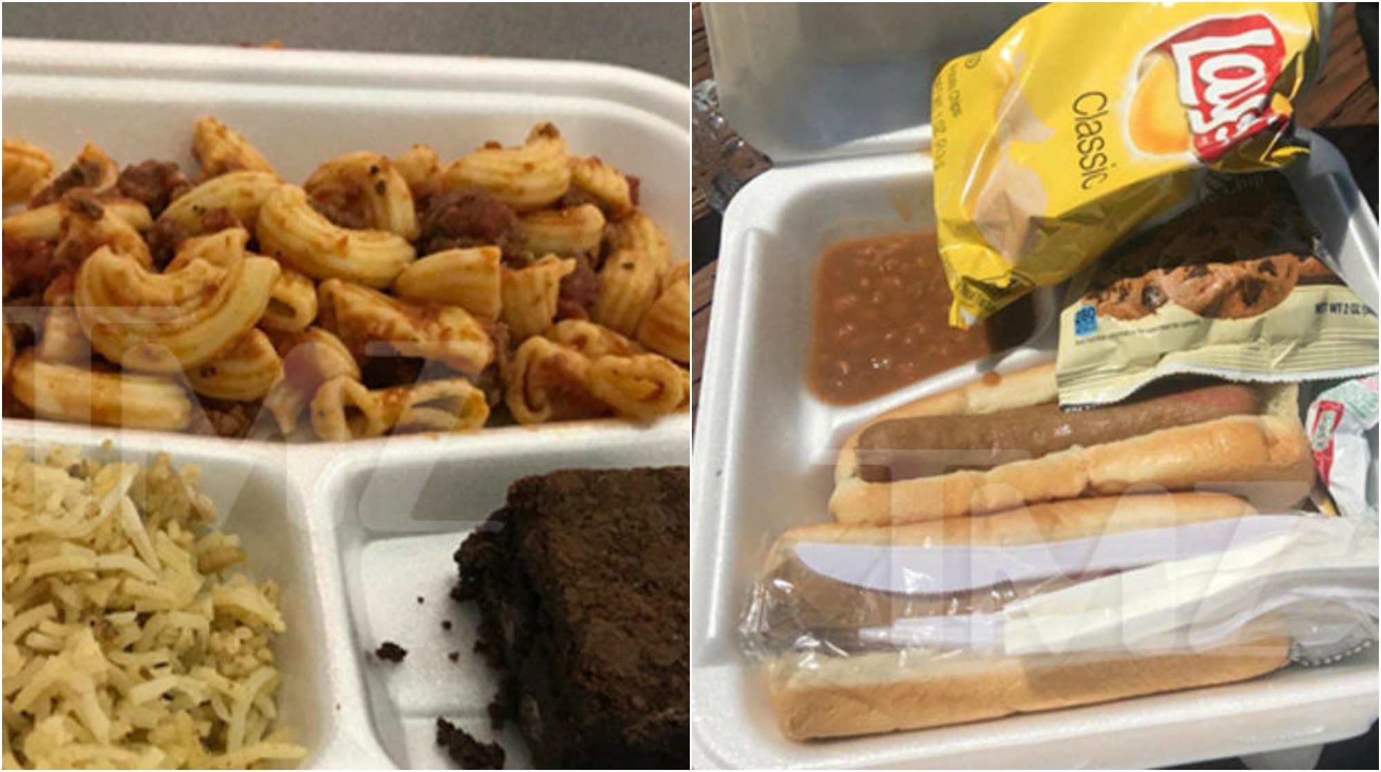 Peleas por comidas: Refugiados y voluntarios del huracán Harvey reciben diferentes menús