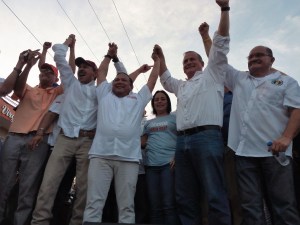Andrés Velásquez y Francisco Sucre exhortaron a los ciudadanos a sufragar y a defender el voto