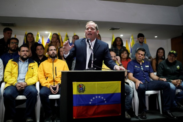 Juan Pablo Guanipa, Caracas, Venezuela, February 21, 2018. REUTERS/Marco Bello