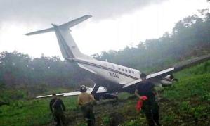 Hallan en Honduras una avioneta destruida que presumen que transportaba droga