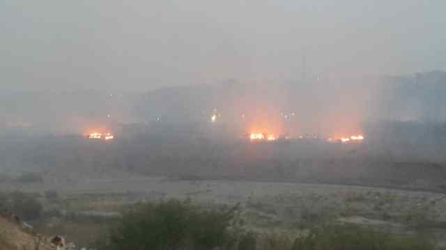 Foto: Incendio forestal de considerable proporción se registra en el valle del Río Turbio en Lara / El Impulso 