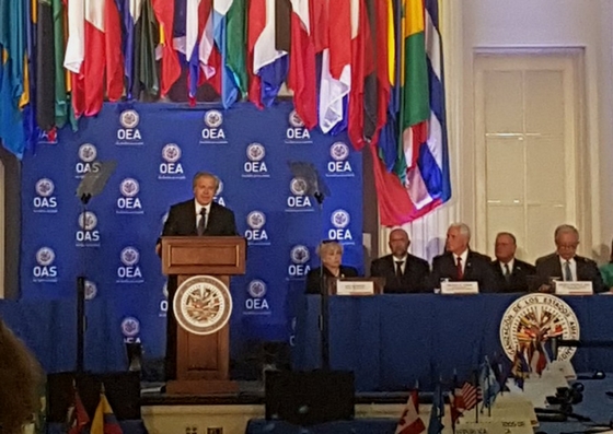 Foto: El secretario general de la Organización de los Estados Americanos (OEA), Luis Almagro / Tamara Suju