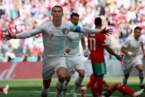 En FOTOS: Cristiano Ronaldo se deshizo de Marruecos en un partido sufrido en #Rusia2018
