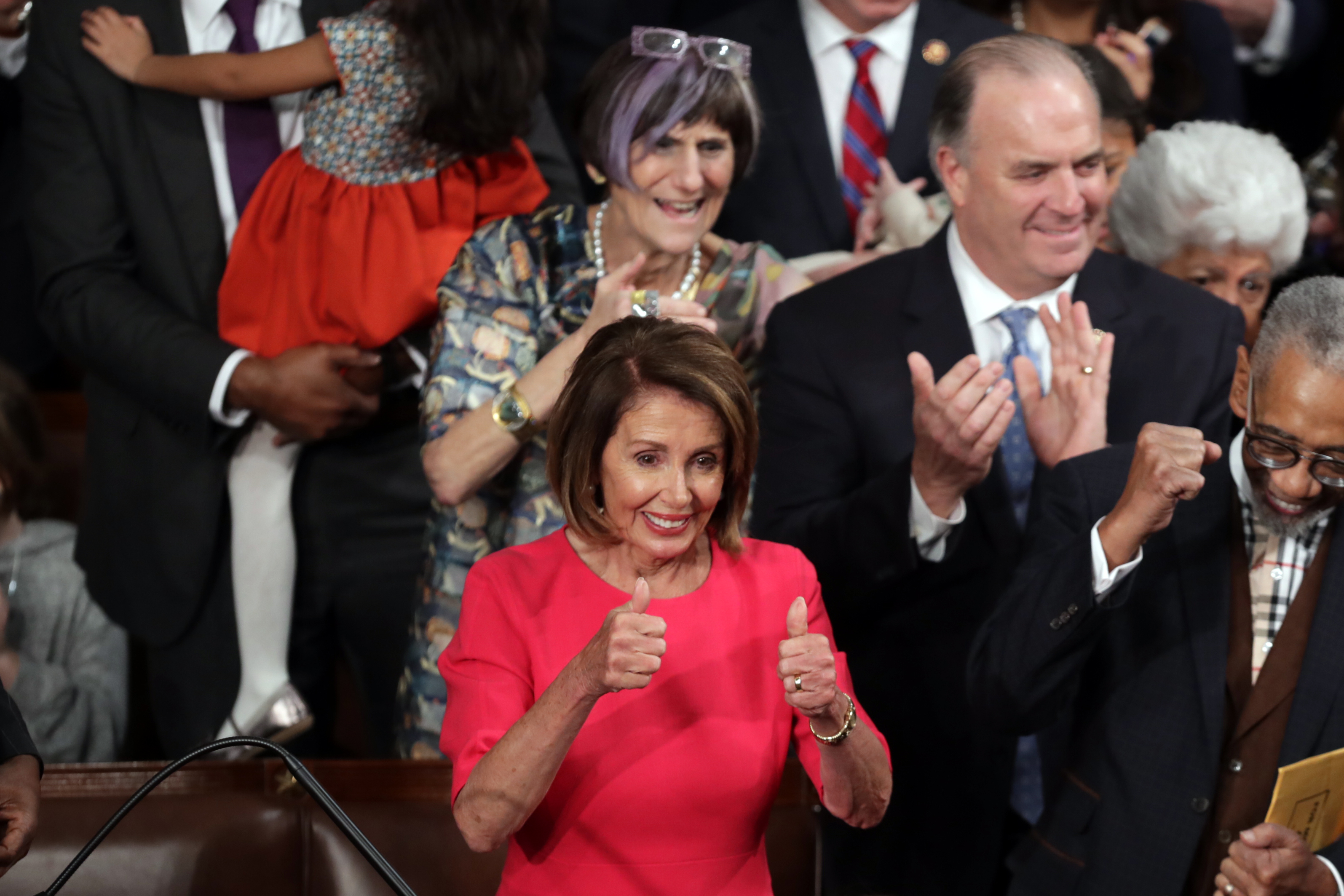 Demócrata Nancy Pelosi es electa como líder de la Cámara de Representantes en EEUU