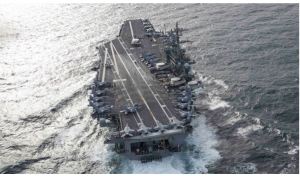 ¡Crece la tensión en Irán! Portaaviones USS Abraham Lincoln se acerca al Golfo Pérsico