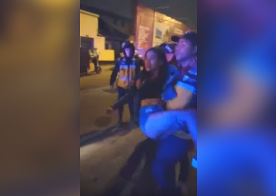 Joven venezolana es baleada en Perú (video)