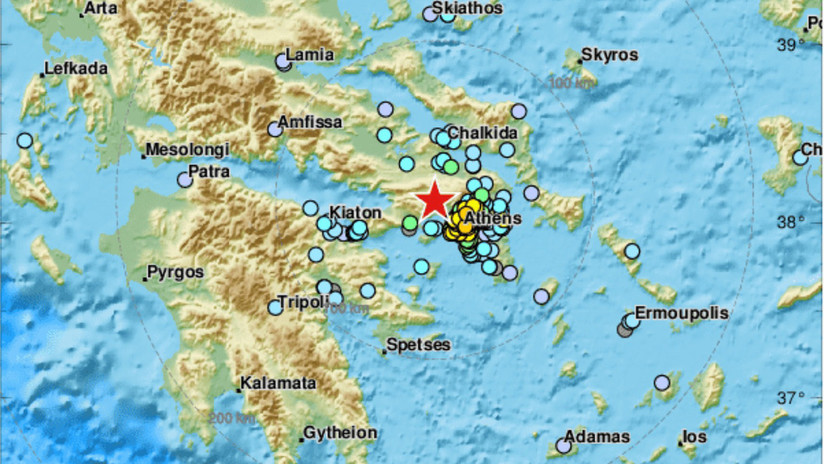 Fuerte sismo de magnitud 5,1 sacude a Atenas y deja al menos un herido #19Jul