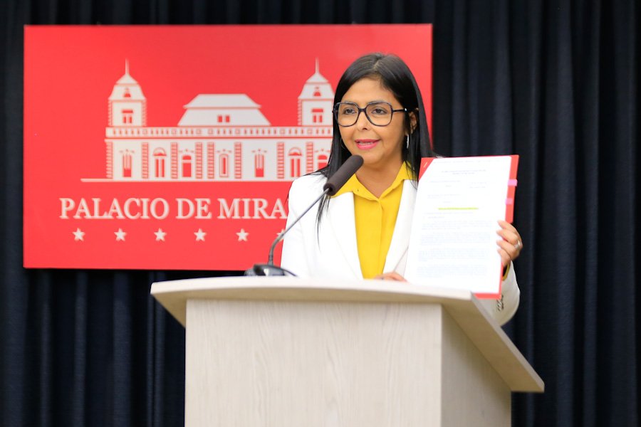 Delcy Rodríguez califica de crimen organizado la expropiación de Citgo