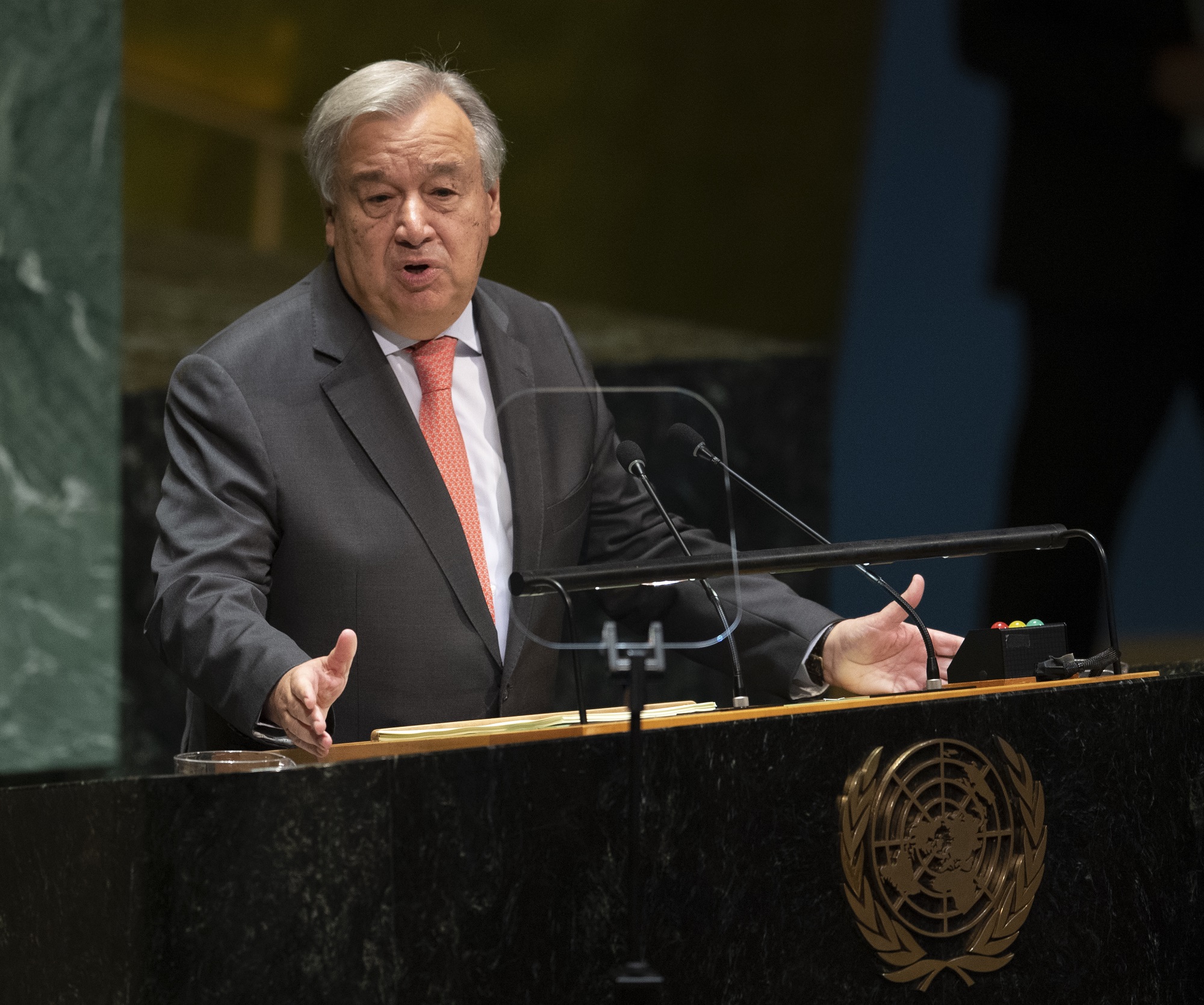 Guterres hace un llamado por la paz en la ONU ante la escalada de tensiones políticas en el mundo