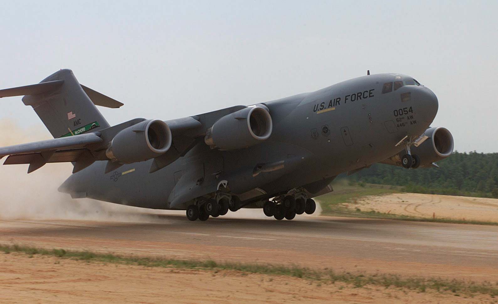 Boeing C-17 con tropas estadounidenses aterrizó en Cabo Verde