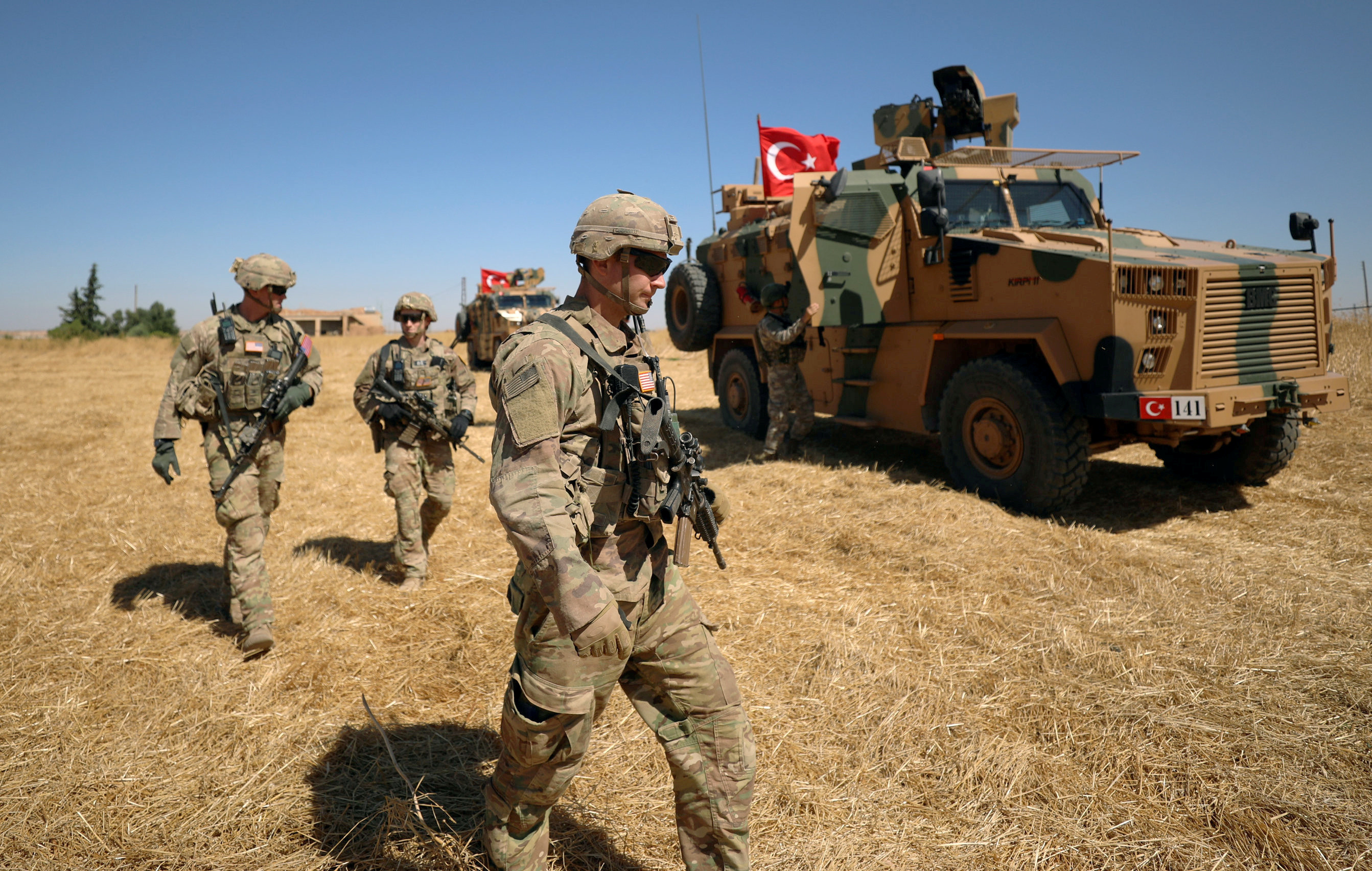 Pentágono denunció que soldados de EEUU fueron objeto de disparos turcos en Siria