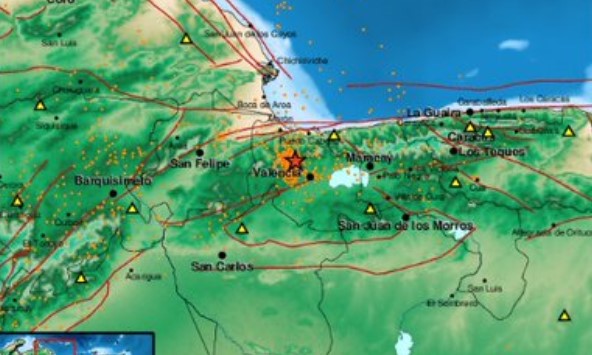 Sismo de magnitud 3.3 sacudió Valencia este martes #10Dic