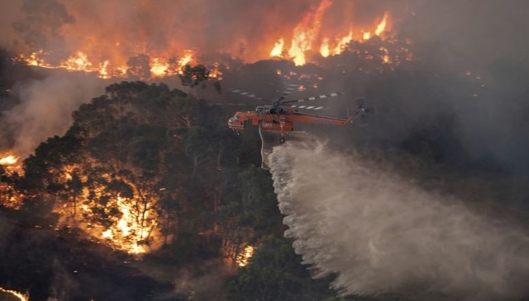 Humo de incendios forestales de Australia llega a Chile y Argentina