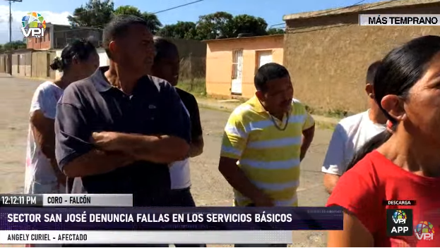 Habitantes de San José de Coro pasan las de Caín: Sin agua, luz, gas ni caja “sorpresa” Clap