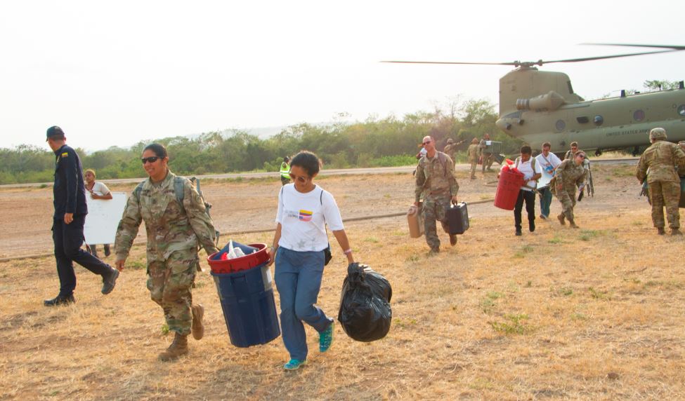 EEUU y Colombia realizaron ejercicios militares conjuntos cerca de la frontera con Venezuela