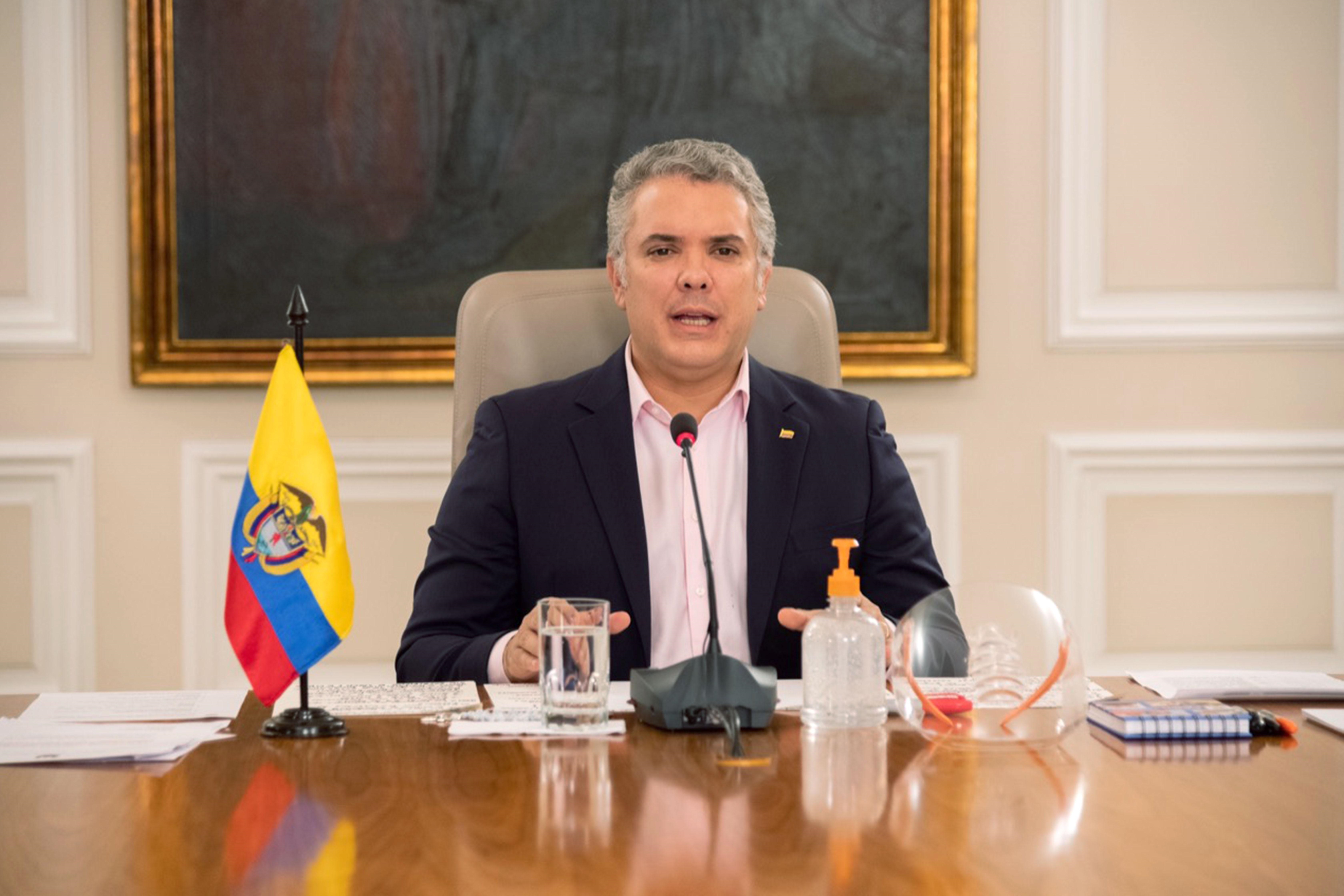 Duque amplió el aislamiento obligatorio en Colombia hasta finales de agosto