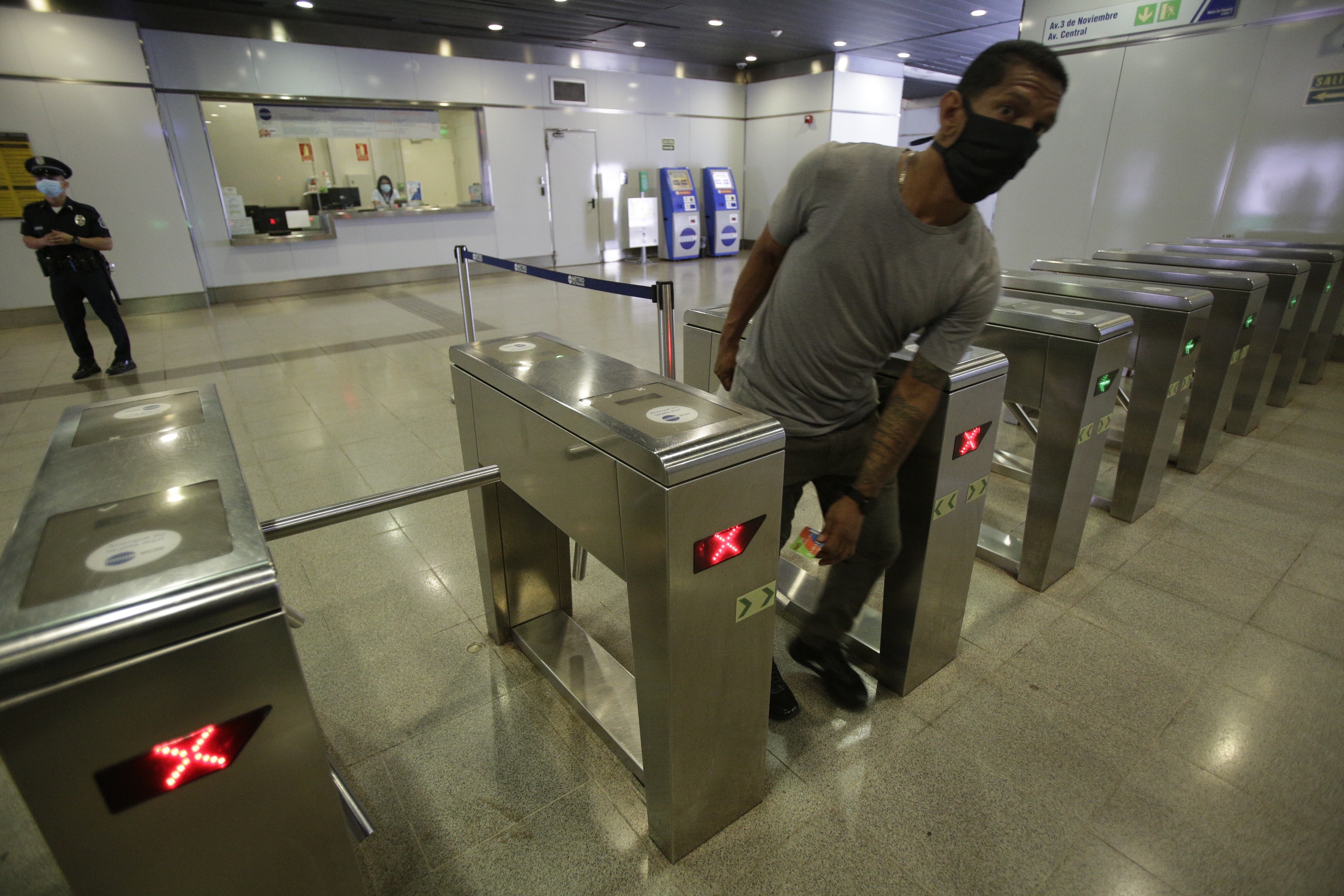 Metro de Panamá instaló cámaras térmicas para detectar a pasajeros con Covid-19