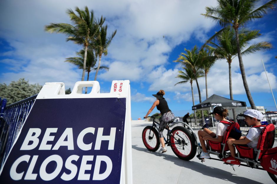Anuncian la fecha de reapertura de las playas de Miami Beach