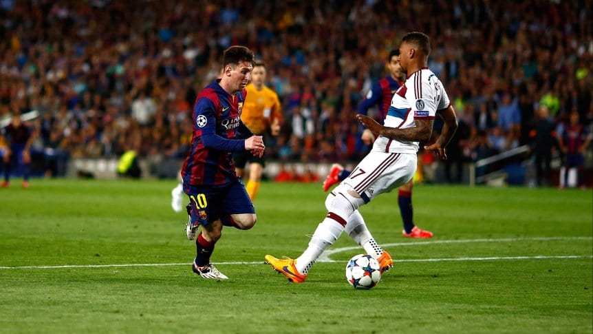La venganza de Boateng a Messi tras cinco años de su humillación en Champions