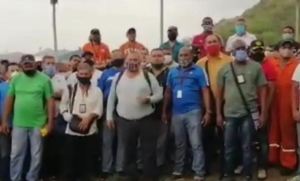Trabajadores de PDV Marina en Anzoátegui: No vamos a aceptar bolsas de miseria (Video)