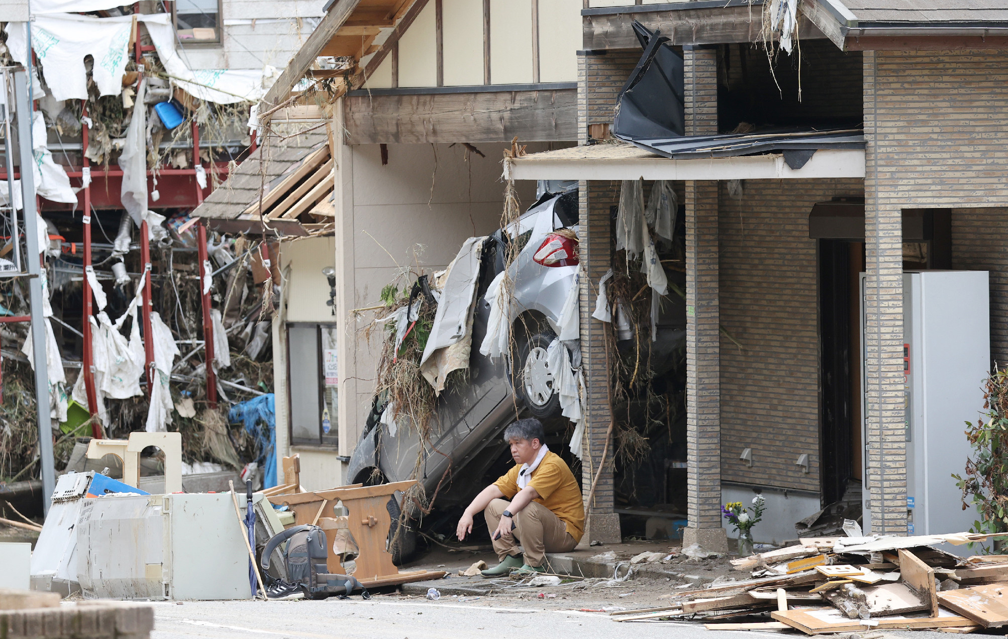 Al menos 58 fallecidos y 17 desaparecidos por las lluvias torrenciales en Japón (FOTOS)