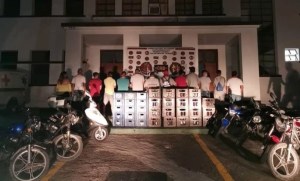 Detenidos 13 hombres que jugaban y “rumbeaban” en un salón de billares en San Antonio del Táchira